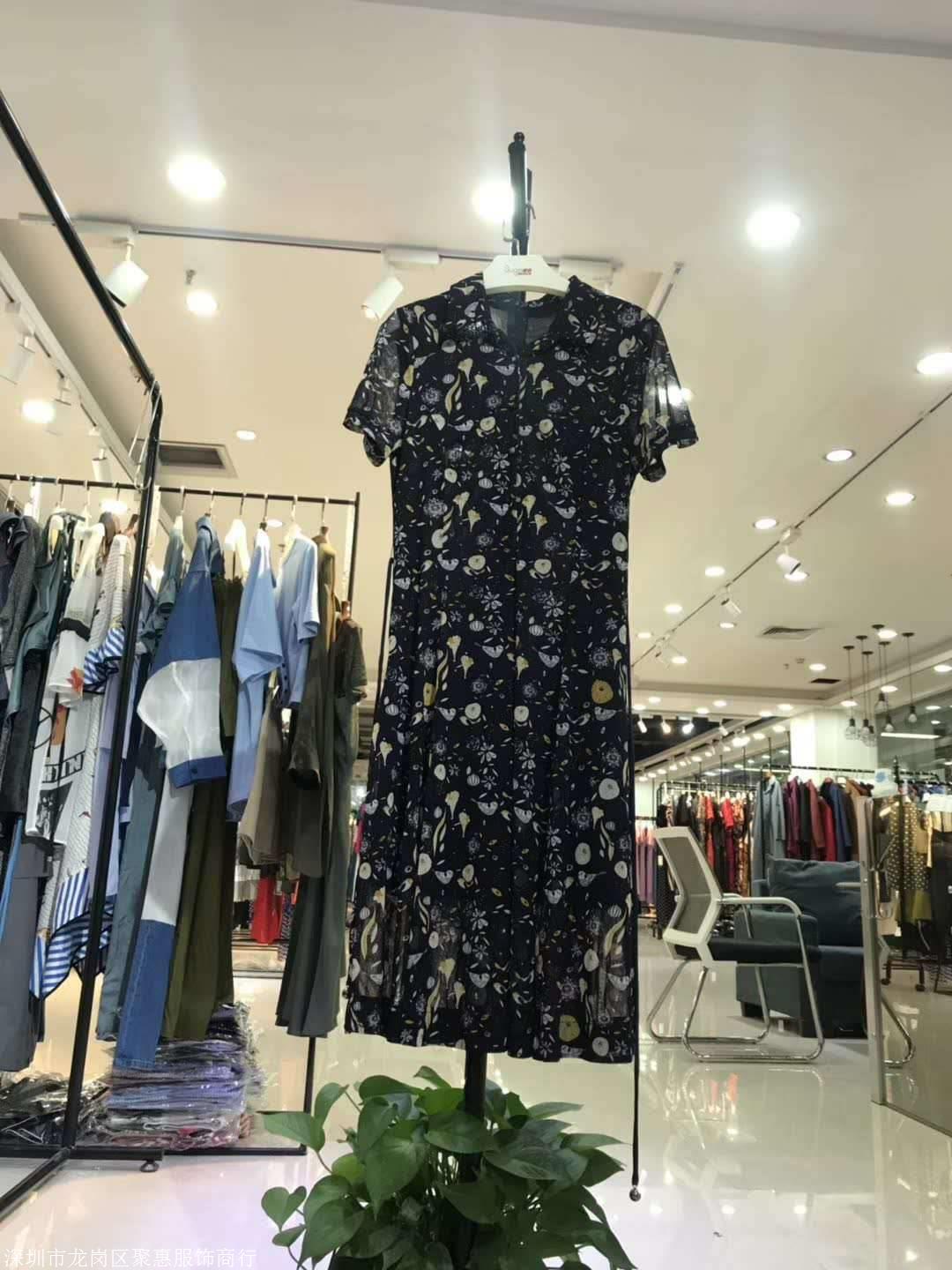 妍妃妮2019夏季新款品牌女装批发