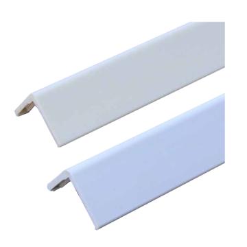 PVC墙面护角-进口PVC材质,光面,白色,内附双面胶,25mm×25mm×1.5m,厚2.5mm,10根/包，15497