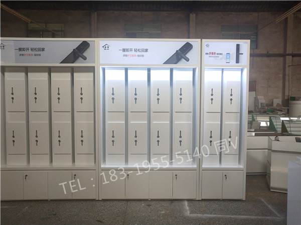 扬州江都客户推荐锁已爱尚盾智能锁展示架