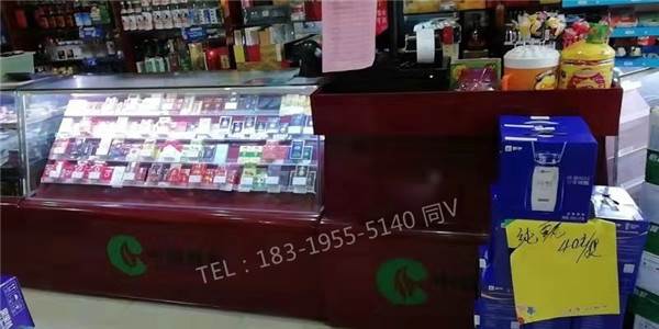 好看小烟柜广东揭阳烟酒专柜亮光烤漆