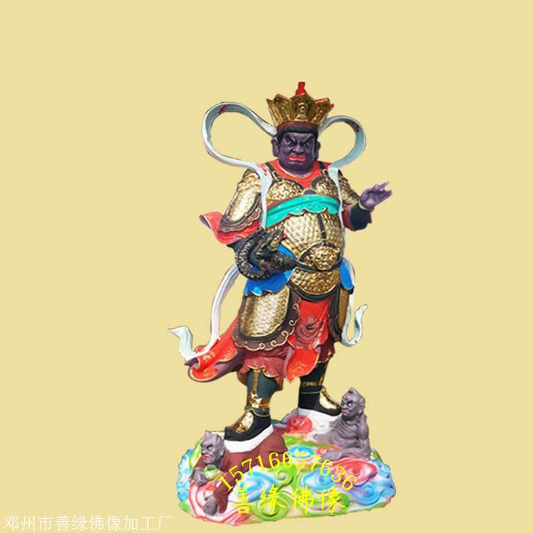 南方增长天王魔礼青神像树脂魔家四兄弟神像批发