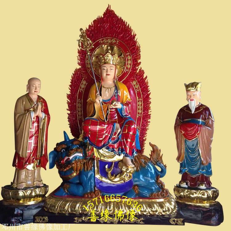 佛教金蝉子佛像图片 树脂佛像唐僧雕像