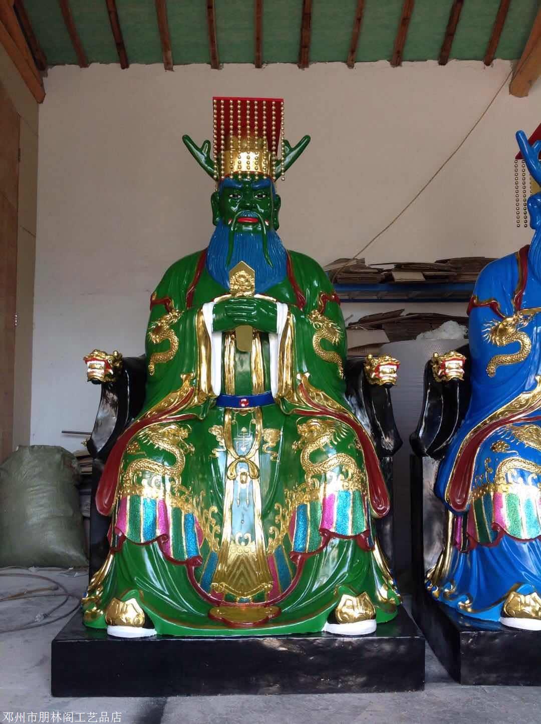 龙王的传说东海龙王神像雕塑