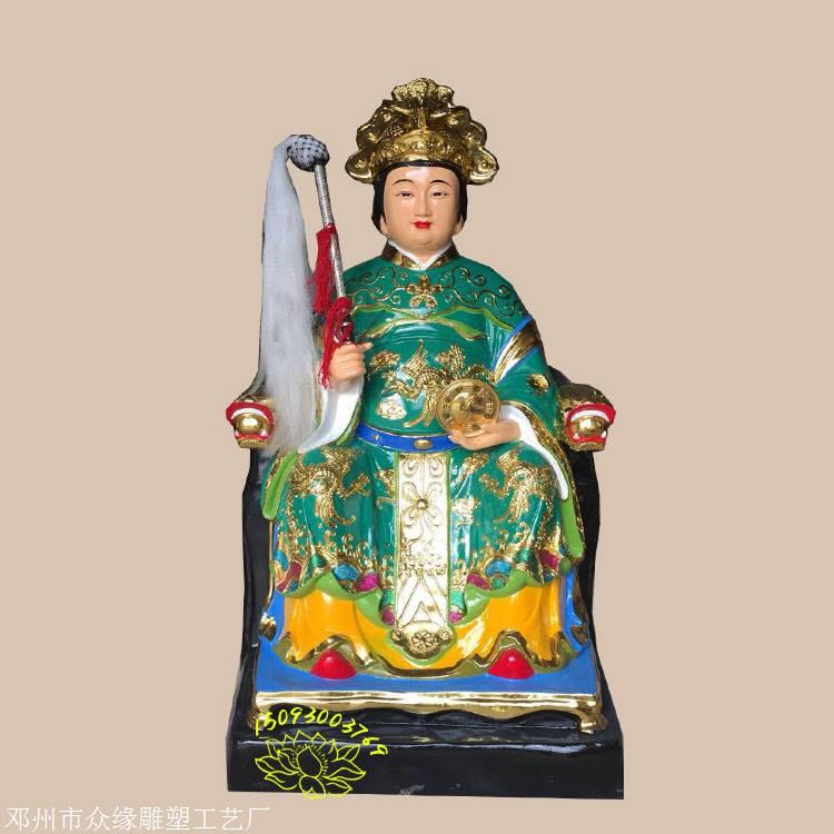 河南南阳佛像厂家供应12米绿石娘娘佛像神像