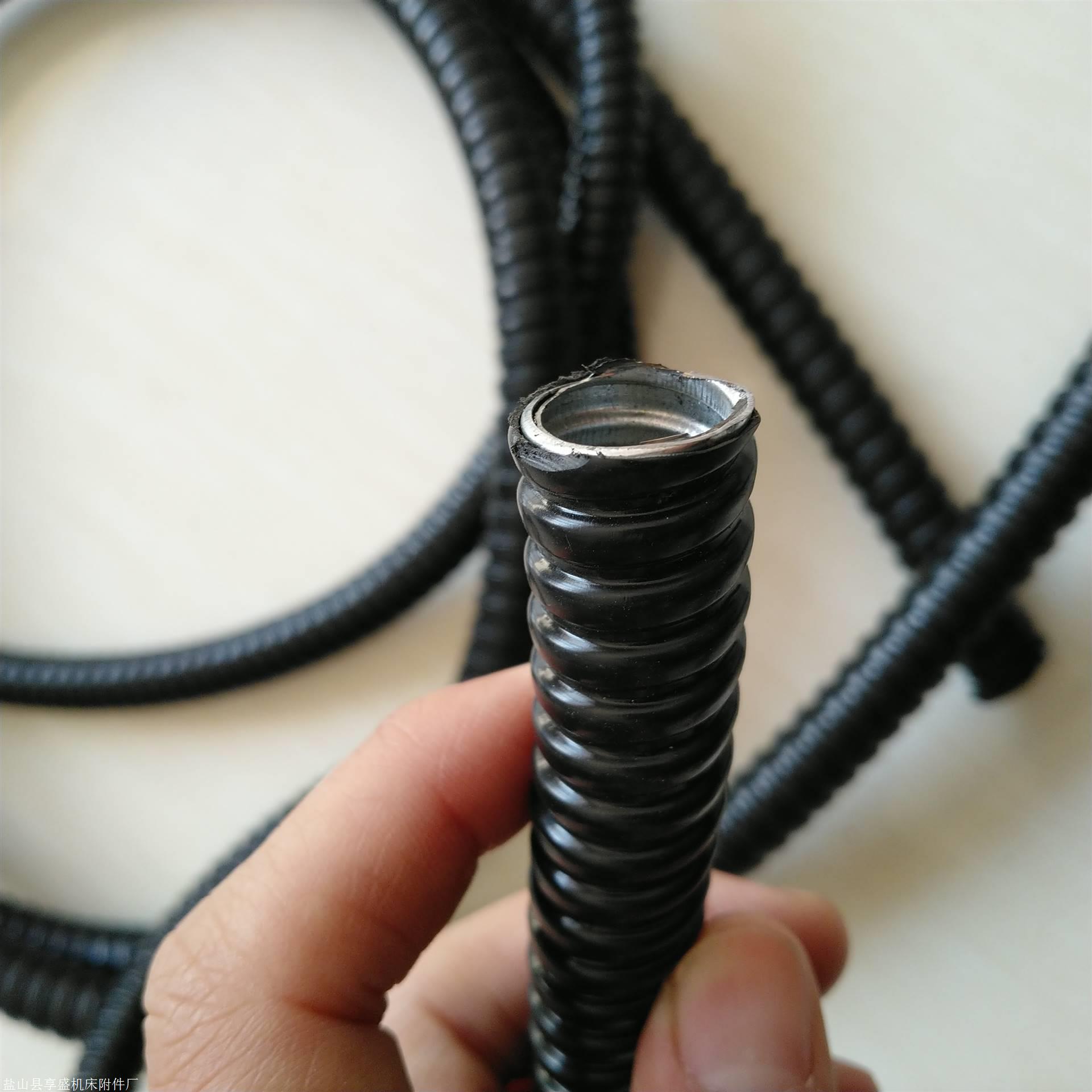 包塑金属软管电线套管波纹管包线管包塑保护穿线阻燃线管