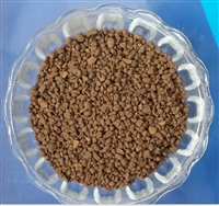 锰砂滤料是选用块状锰矿和天然砂