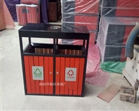 厂家直销 户外街道小区垃圾箱 郑州城市环卫果皮箱