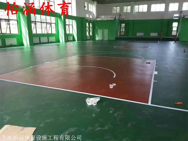南京硅PU球场施工