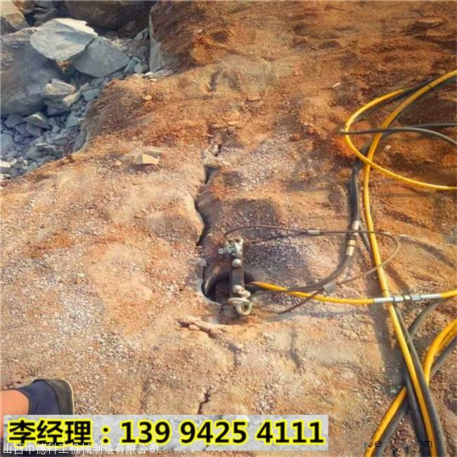 荣县石头太硬开采不出量用裂石机破石头快吗