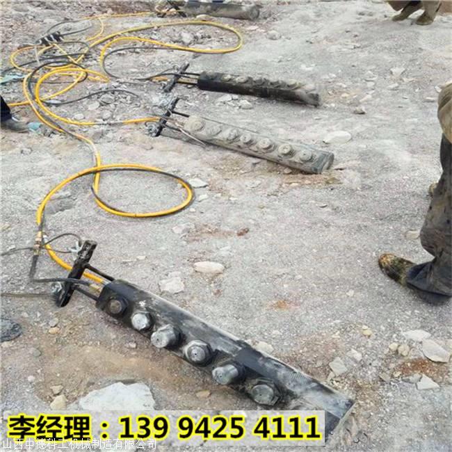 福建龙岩石材厂开采岩石断裂机哪家好