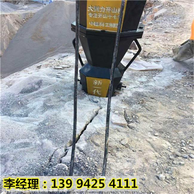 雅江液压驱动式石头破碎分石机使用效果