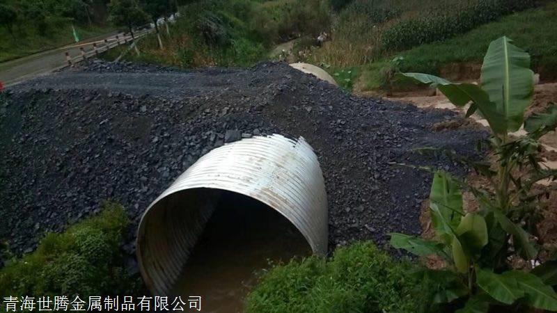 青海环形波纹管价格 果洛州斑马县公路波纹涵管厂