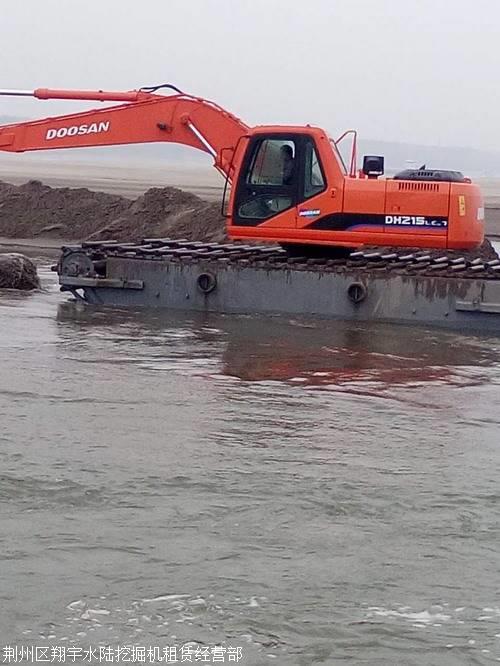 云南红河水挖机出租价格信息