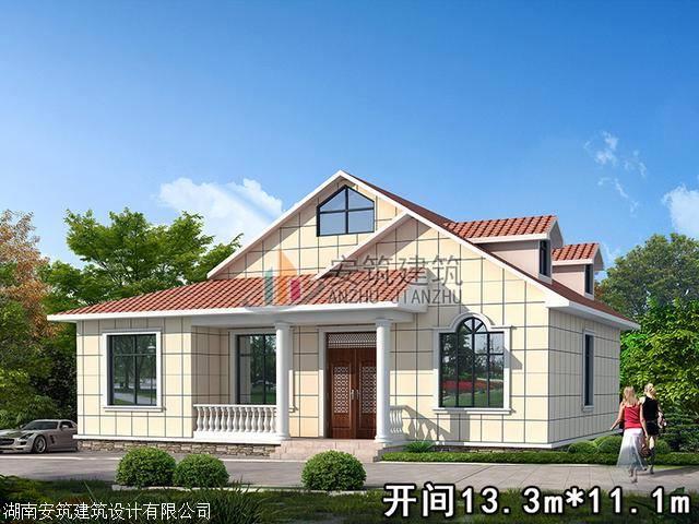2层别墅房屋设计图图片_高清图-湖南安筑建筑设计有限