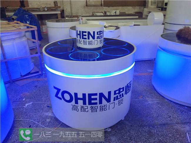 德施曼智能锁展示柜闵行德施曼指纹锁店铺展柜图片样式大全