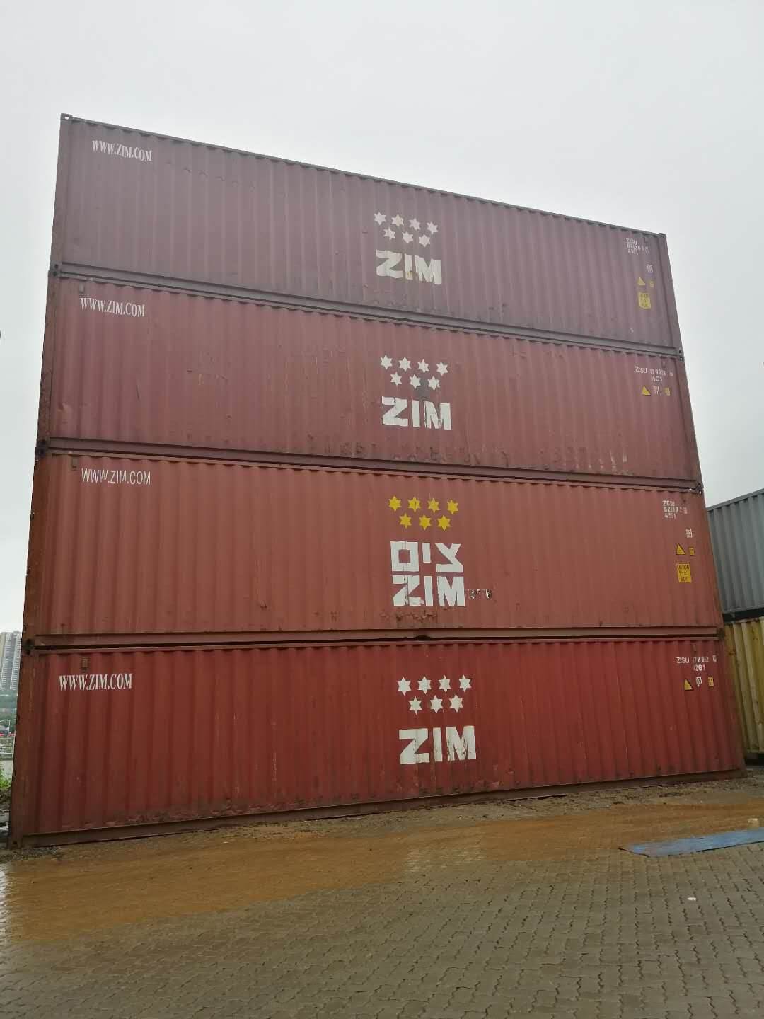 深圳二手集装箱供应 海运二手货柜箱