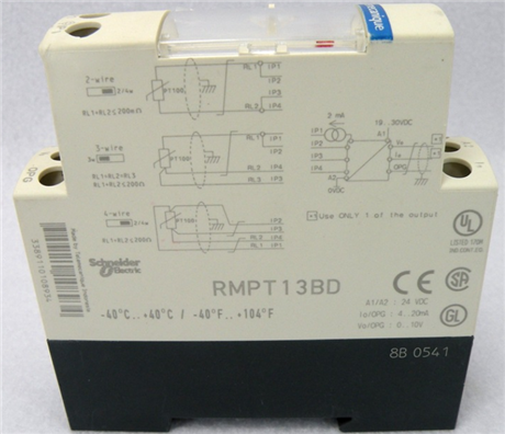 供货施耐德Schneider 热电阻温度变送器 RMPT13BD