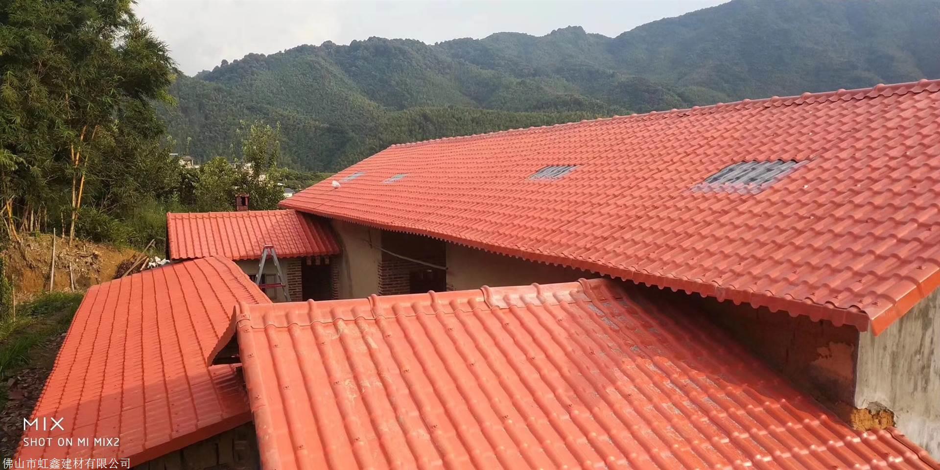 安徽宣城apvc防腐瓦塑胶瓦钢结构厂房隔热瓦合成树脂瓦一体瓦