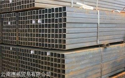 昆明不锈钢方管 云南昆明方矩管价格