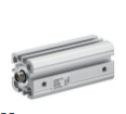 安沃驰AVENTICS紧凑型气缸，双作用式