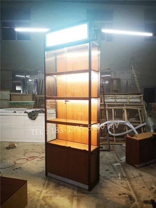 山东泰安烟酒陈列柜礼品货柜新品