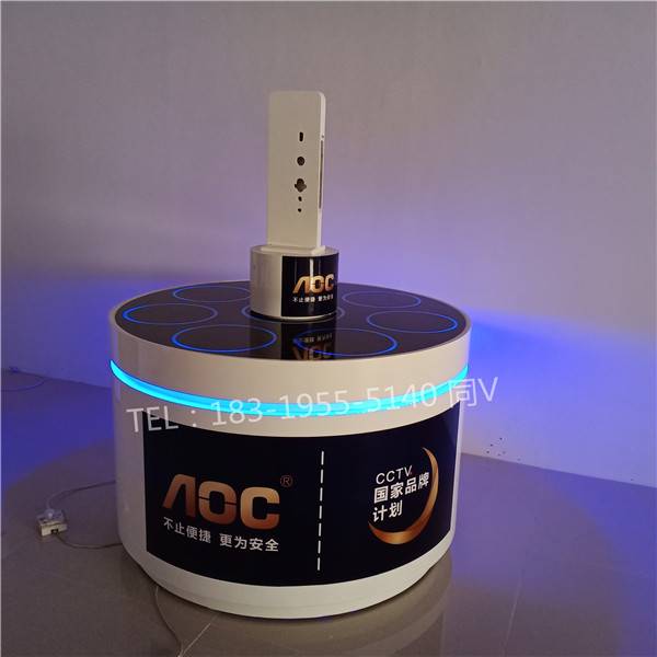 大华朗瑞特新市德施曼智能指纹锁展柜密度板烤漆