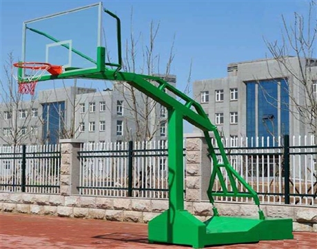 质量保证地埋篮球架 标准篮球架 户外篮球架配钢化篮板