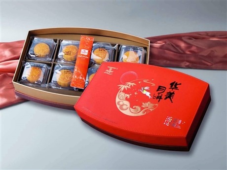 华美冰皮月饼流心奶黄酥团购