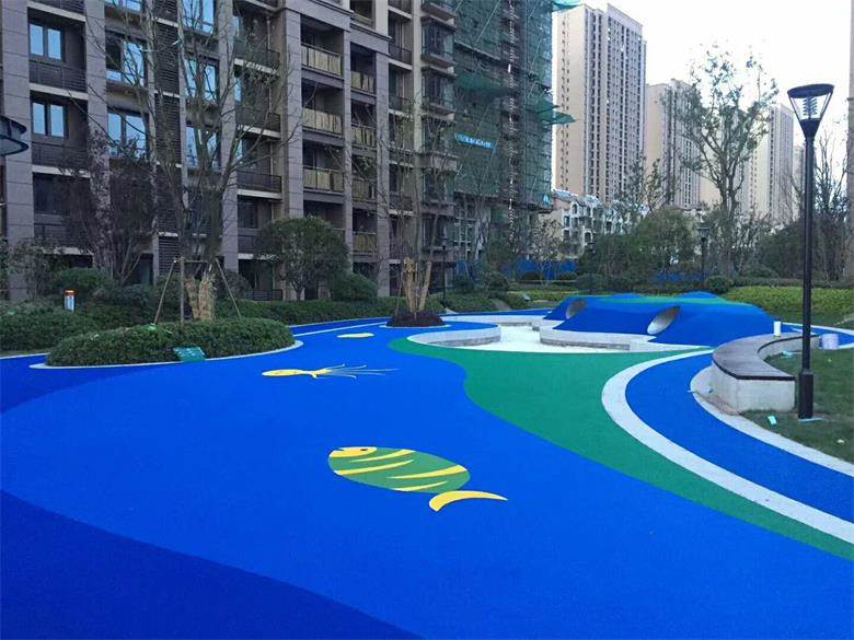 南京塑胶地坪厂家施工