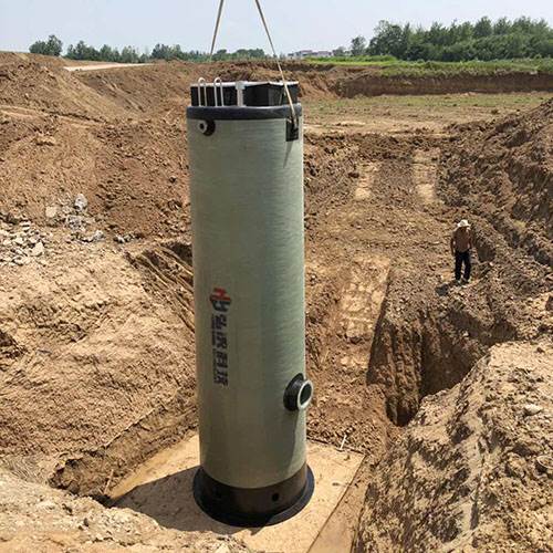 地埋式一体化预制泵站 厂家定制出产 污水泵站
