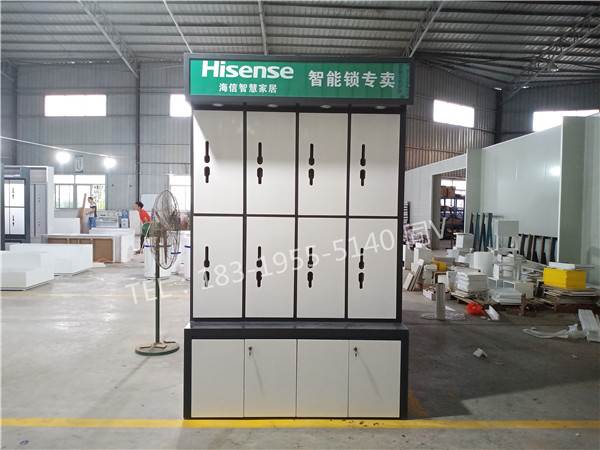 福州平潭加菲狗指纹锁架展示架厂家负责安装