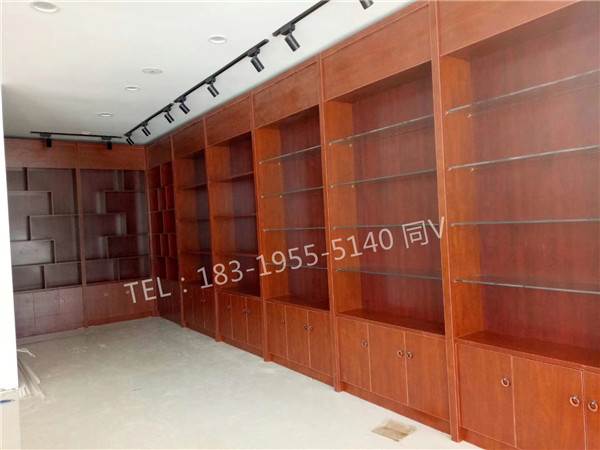宁夏固原样品酒架烟玻璃柜批发价格
