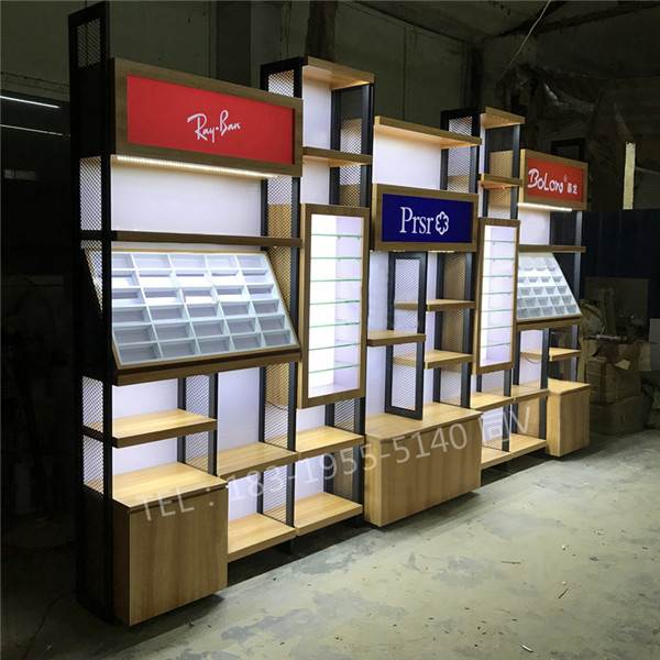 朝阳PARZIN帕森/货架眼镜展柜定制金鼎剃须刀专用柜