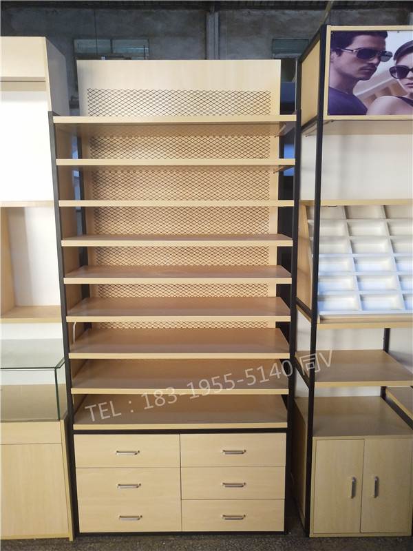 广西来宾眼镜店柜台/近视眼镜展柜陈列货架哪里有做厂家