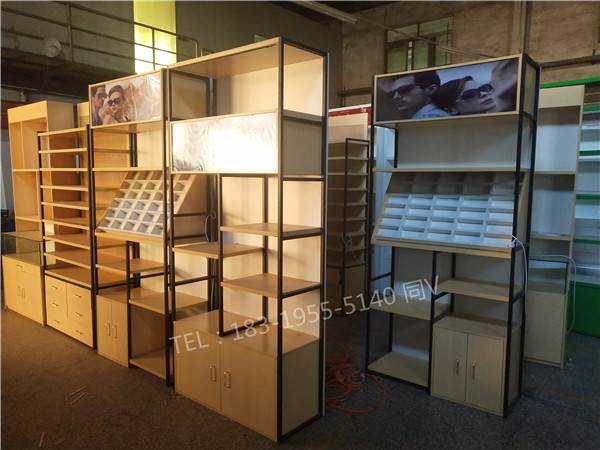 山西朔州鞋柜隐形眼镜展示架附近有做柜台的厂家吗