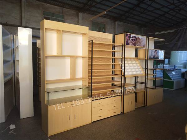 湖北鄂州眼镜店柜台/立式眼镜展示柜架子定制