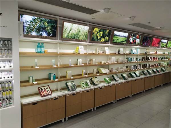 山东菏泽木质眼镜展示柜/眼镜柜中岛展示柜烤漆木质