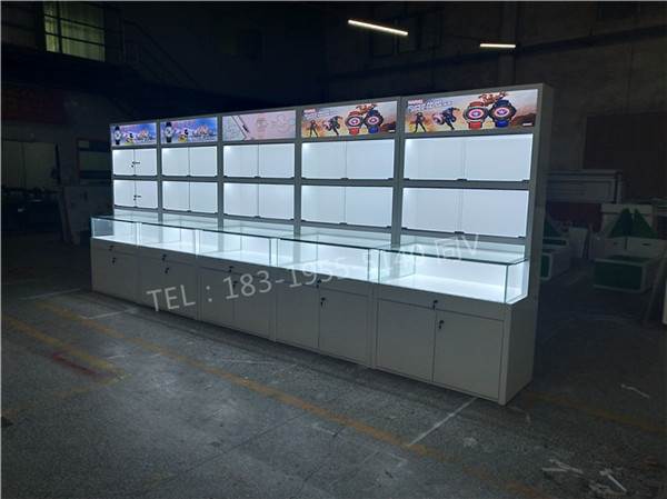 津南CAPONI/眼镜柜台厂家木纹免漆板眼镜展架