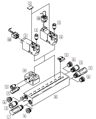 德国费斯托FESTO真空阀MHA1-2X2/2G-1,5-4-4-3