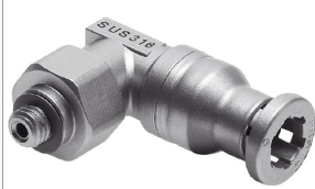 结构简图：费斯托FESTO螺纹接头CRQSL-M5-4