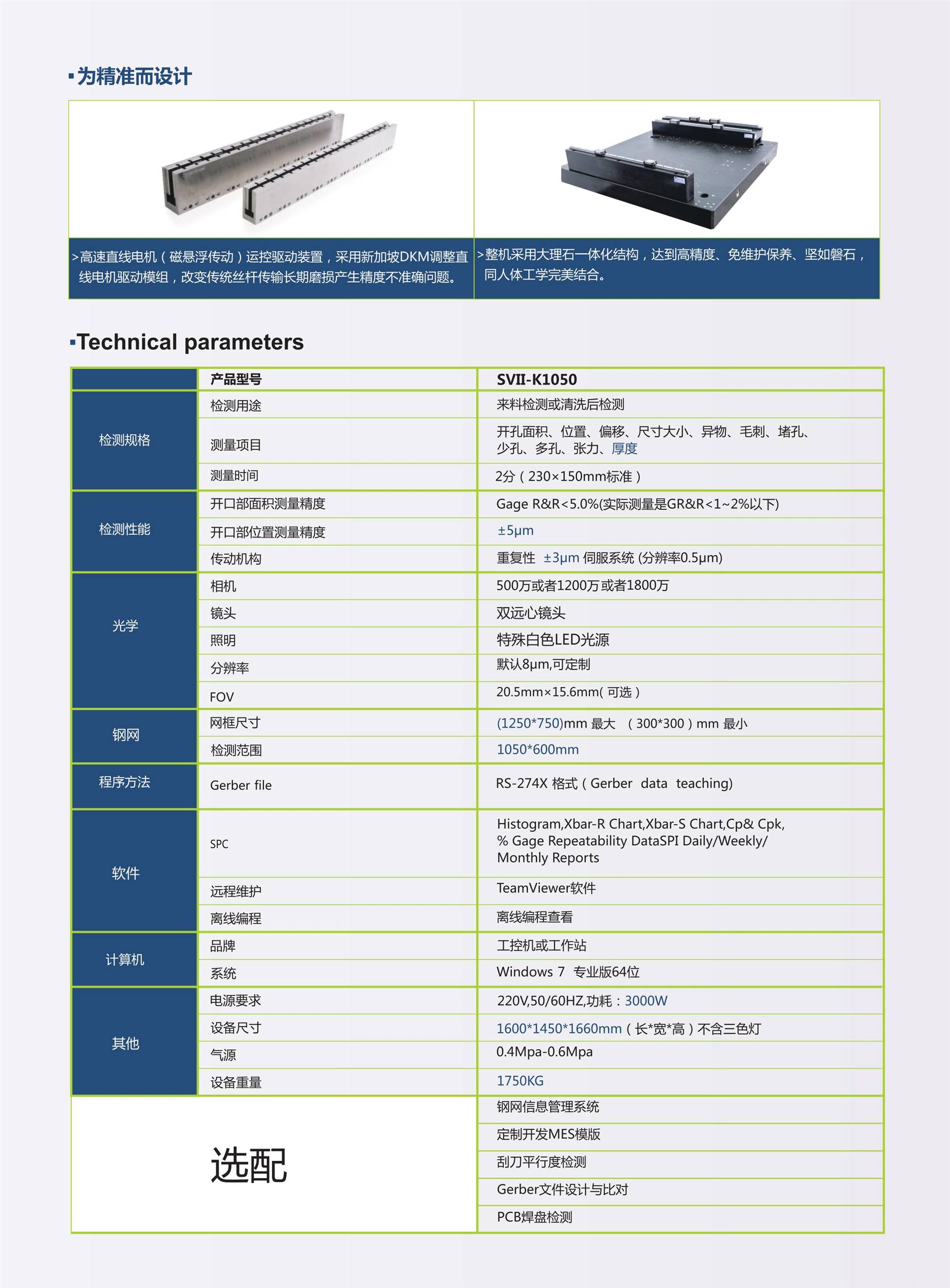 SUNMENTA智能鋼網(wǎng)檢測設(shè)備K1050