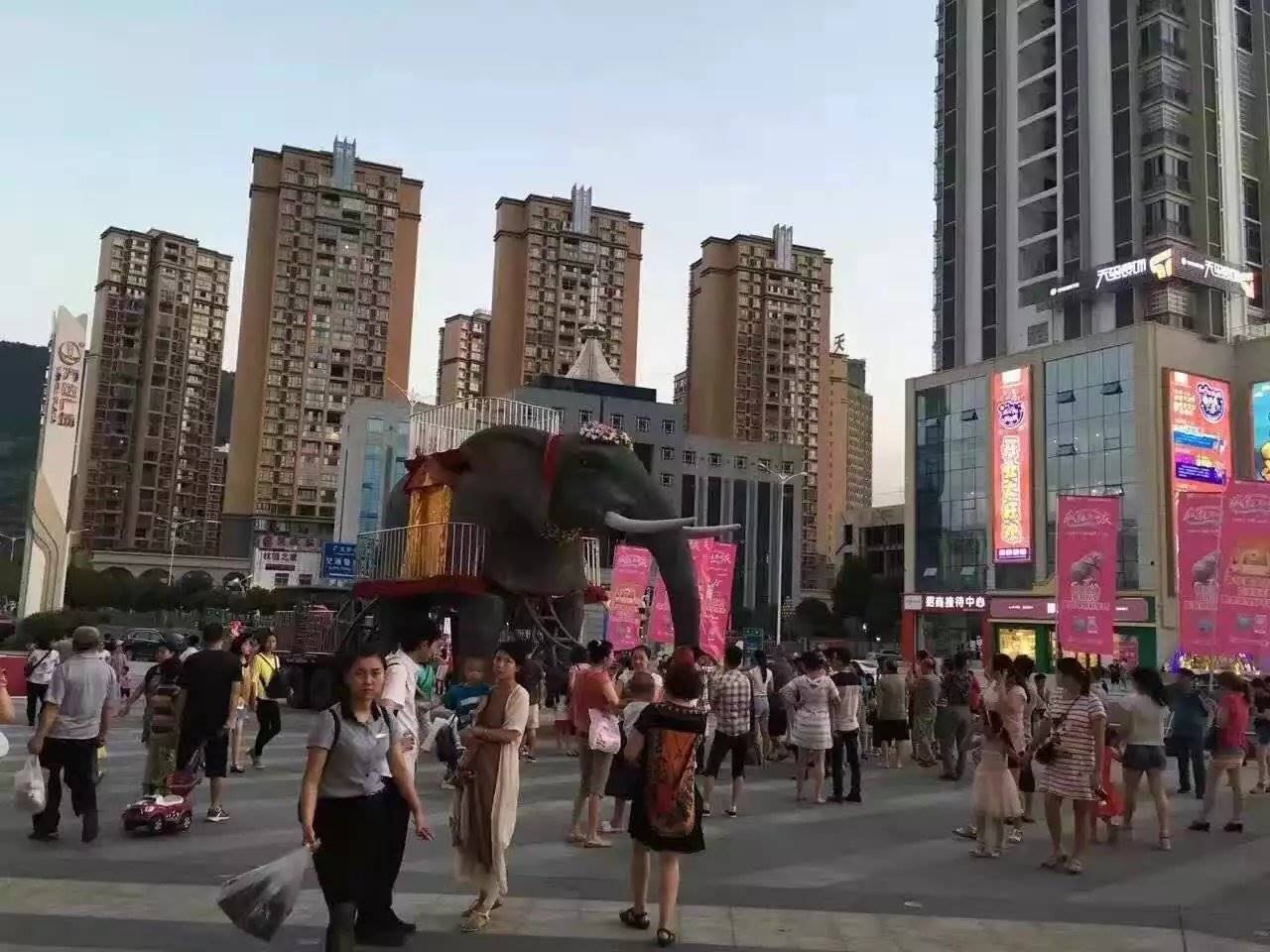 大型高科技机械大象出租