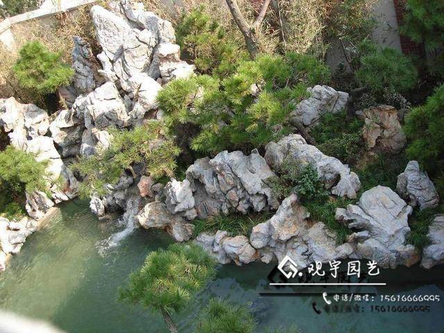 长沙水幕墙鱼池设计