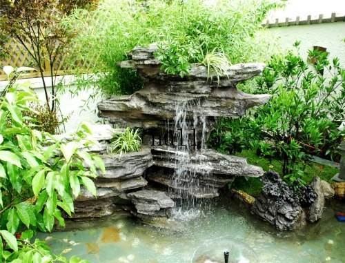 长沙假山施工流程庭院假山制作
