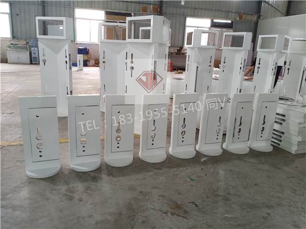 宣城郎溪哪里可以批发便宜的烤漆锁柜创维指纹锁架展示架