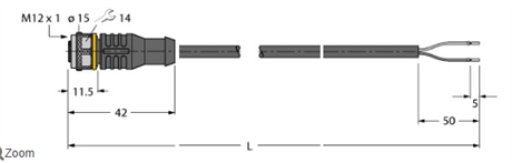 图尔克TURCK连接电缆RKC4.221T-5/TEB材质寿命