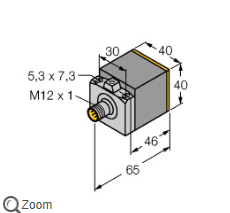 TURCK传感器NI25-CK40-LIU-H1141的型号意义