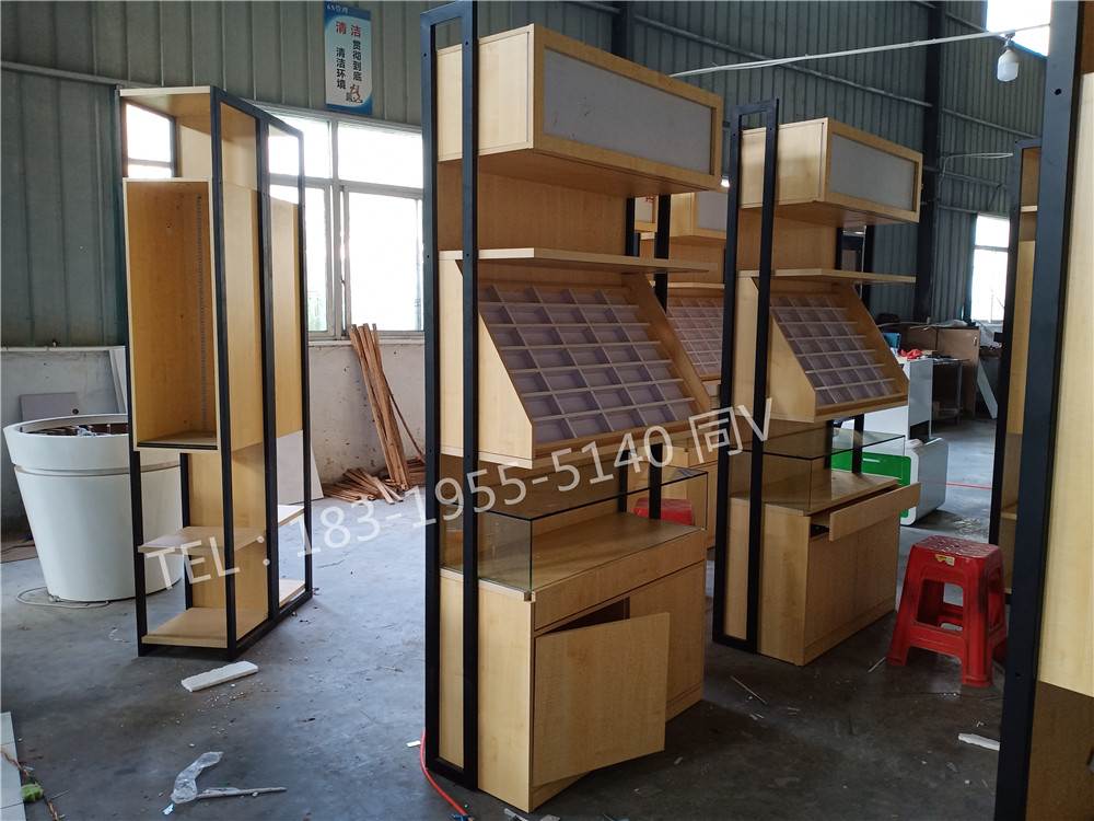 广东湛江防辐射眼镜货架靠墙眼镜展示高柜各种款式