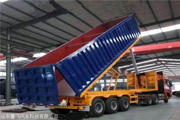 13米弹簧爬梯拖车重型挖掘机盘子11米12米13米加重型挖掘机拖板车