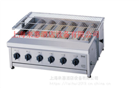 林内六管燃气烧烤炉RG-640F-CH 韩国RINNAI燃气烧烤炉